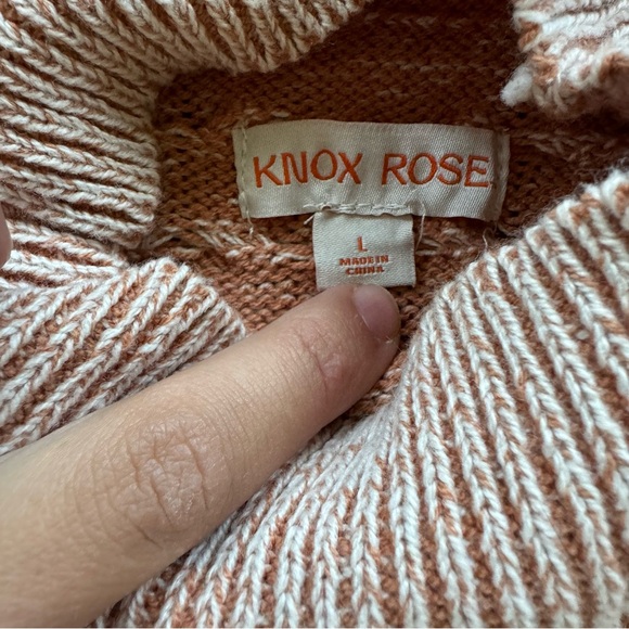 Womens Cable Knit roll neck Oversized Boxy Turtleneck Sweater, Boho Knit large - Picture 4 of 8